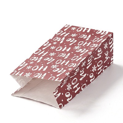 Christmas Theme Rectangle Paper Bags CARB-G006-01D-1