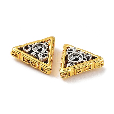 Tibetan Style Brass Beads KK-Q800-39G-1