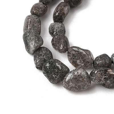 Natura Black Rutilated Quartz Beads Strands GG-CBAC13F-A02-02-1