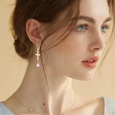50Pcs 304 Stainless Steel Leverback Earring Findings STAS-BBC0011-11-1
