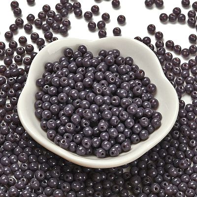 Opaque Colours Glass Seed Beads SEED-C001-02B-08-1