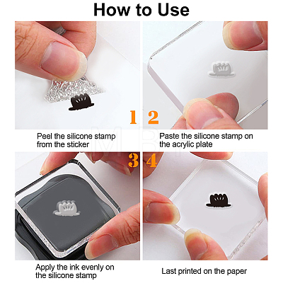 PVC Plastic Stamps DIY-WH0372-0103-1