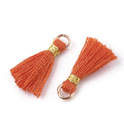 Polycotton(Polyester Cotton) Tassel Pendant Decorations FIND-S281-20-1