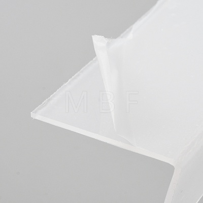 2-Hole Acrylic Stand for Soft Silicone Ear Displays FIND-WH0145-44-1
