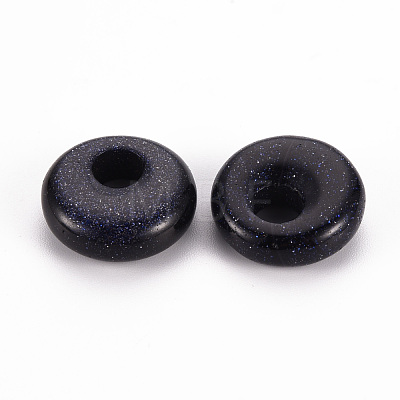 Synthetic Blue Goldstone Pendants G-T122-67B-1