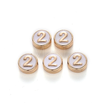 Alloy Enamel Beads ENAM-R055-04-02-RS-1