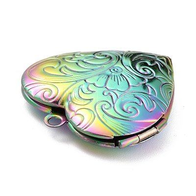 304 Stainless Steel Locket Pendants LS-STAS-O147-02A-1