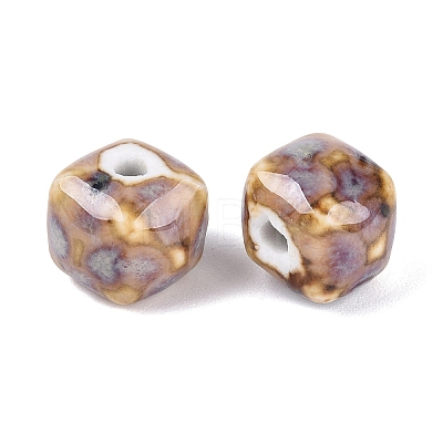 Vintage Handmade Porcelain Beads PORC-N013-18-23-1