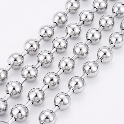 304 Stainless Steel Ball Chains CHS-F009-01J-P-1