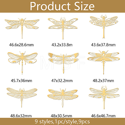 Nickel Decoration Stickers DIY-WH0450-167-1