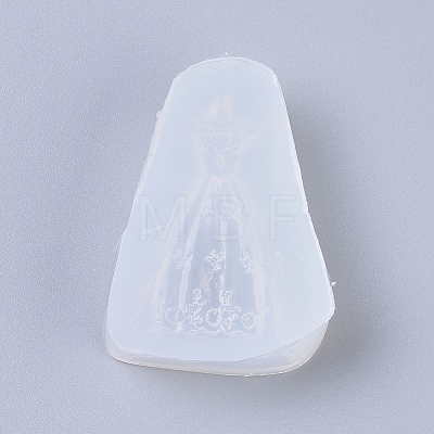 Silicone Bust Statue Molds X-DIY-L026-103-1
