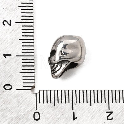 316 Surgical Stainless Steel European Beads SA-CBA1C2C-09AS-1