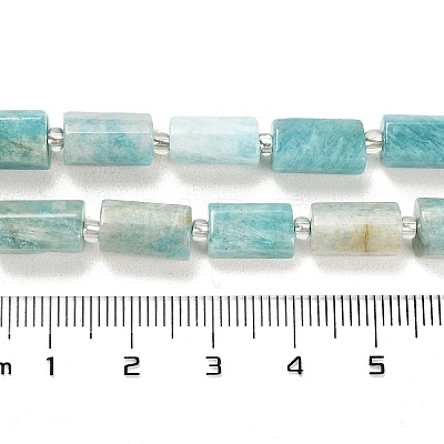Natural Amazonite Beads Strands G-G068-A35-01-1