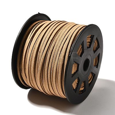 Eco-Friendly Faux Suede Cord LW-R007-3.0mm-1122-1