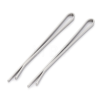 304 Stainless Steel Hair Clip AJEW-V001-01-1