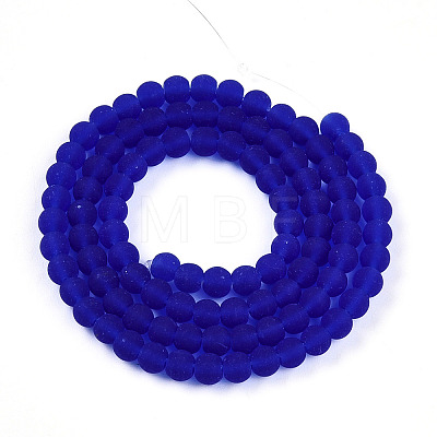 Transparent Glass Beads Strands LS-GLAA-T032-T4mm-MD16-1
