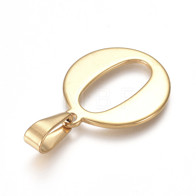 304 Stainless Steel Pendants STAS-F106-95G-O-1