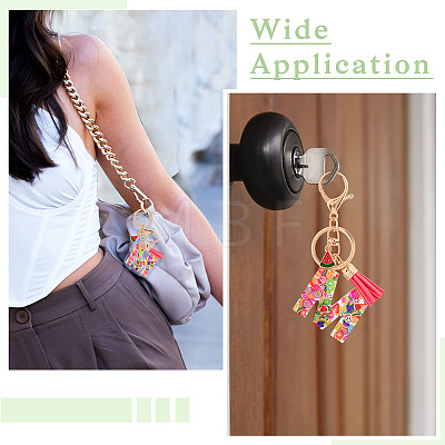 Fruit Series Letter Resin Keychains KEYC-TAC0033-02M-1