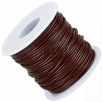 25M Round Cowhide Leather Cord WL-CL0001-42-1