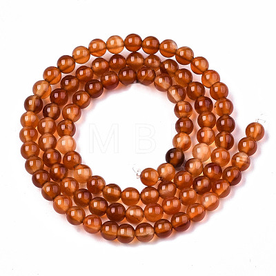 Natural Agate Beads Strands G-S359-241F-1