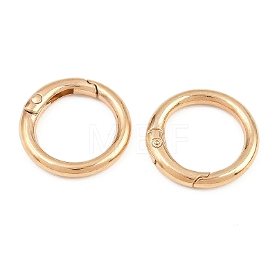 Zinc Alloy Spring Gate Rings AL-CBAC079-07LG-1