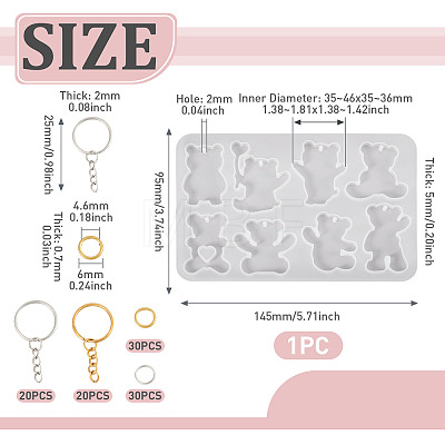 DIY Pendants Silicone Molds SIMO-TA0001-23B-1