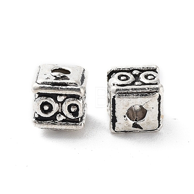 Tibetan Style Alloy Beads FIND-Q094-33AS-1