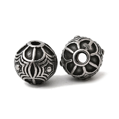 304 Stainless Steel Beads STAS-K255-20D-AS-1