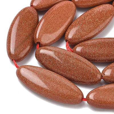 Synthetic Goldstone Beads Strands G-B078-E14-01B-1