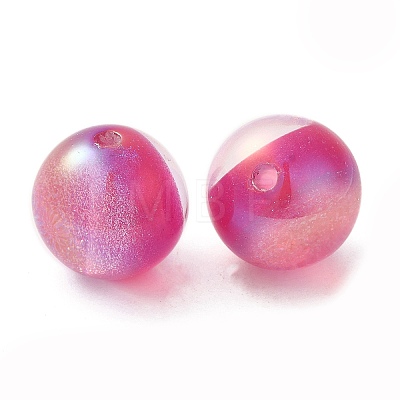 Two Tone Resin Beads RESI-Z015-02E-1