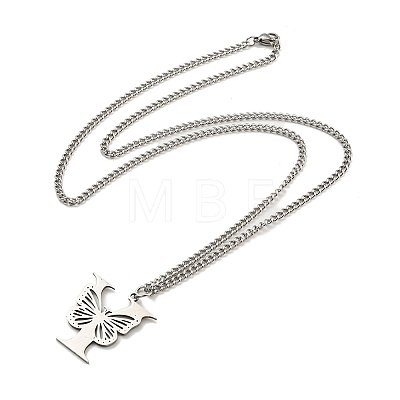 201 Stainless Steel Necklaces NJEW-Q336-01Y-P-1
