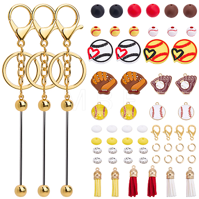 DIY Keychain Making Kits DIY-BM0002-37-1