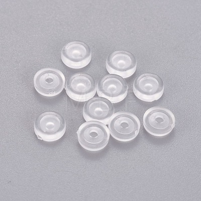 Comfort Silicone Pads for Screw Back Clip on Earrings KY-E008-02-1