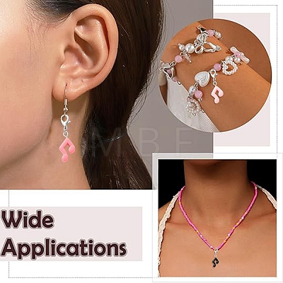 15Pcs Resin Pendant Decorations HJEW-YW00558-1