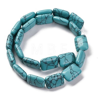 Synthetic Turquoise Beads Strands G-T047-B12-01-1