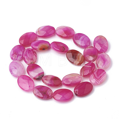 Natural Agate Beads Strands G-S292-48C-1