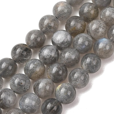 Natural Labradorite Beads Strands G-H326-01-6MM-1-1