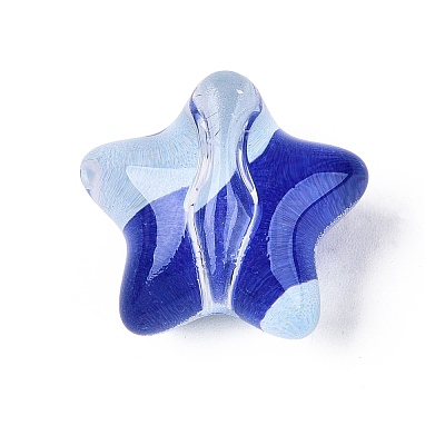 Printed Transparent Acrylic Beads OACR-N161-07-1