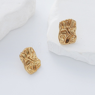 304 Stainless Steel Stud Earrings OS6381-1