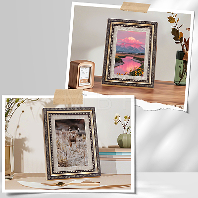 1Pc Resin Photo Frame Stand DJEW-SP0001-55A-01-1