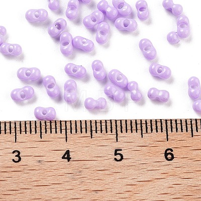 Baking Paint Glass Seed Beads SEED-A033-05J-1
