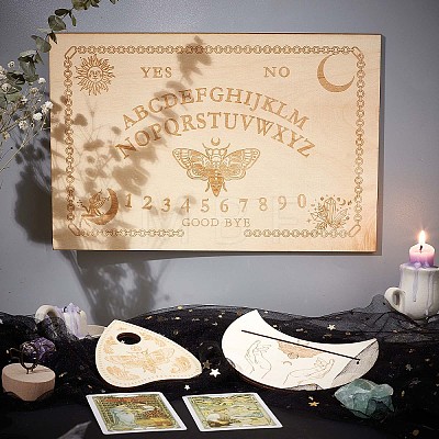 Wooden Witch Craft Sets DJEW-WH0063-29H-1
