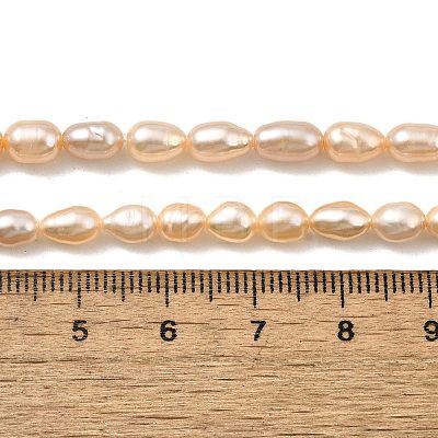 Natural Cultured Freshwater Pearl Beads Strands PEAR-I007-01P-02-1