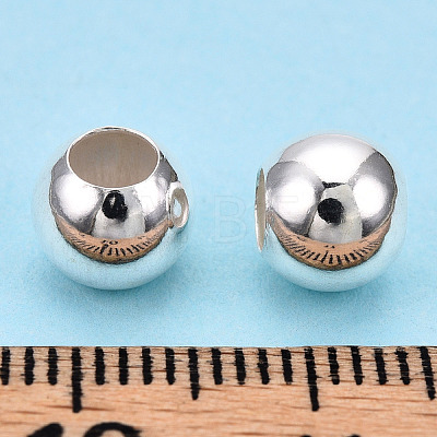 925 Sterling Silver Beads STER-S002-12A-7mm-1