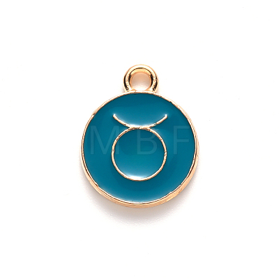 Alloy Enamel Pendants LS-ENAM-S124-01A-05C-1