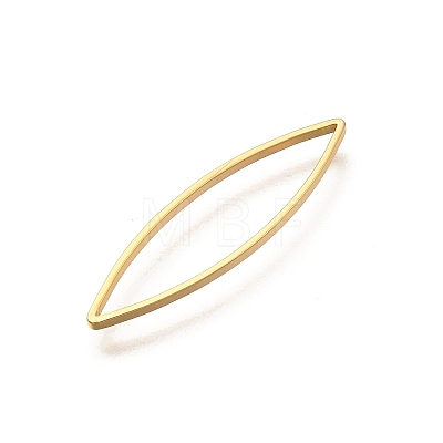 Brass Open Back Bezel Link Rings X-KK-B152-08B-G-1