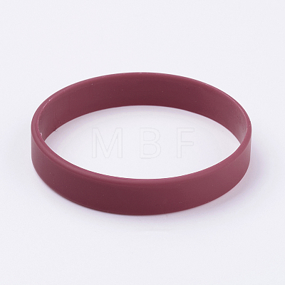 Silicone Wristbands Bracelets X-BJEW-J176-09-1