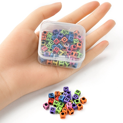 Craft Style Acrylic Beads MACR-YW0002-27-1