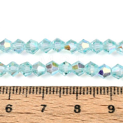 Transparent Glass Beads Strands EGLA-N021-4mm-02-1