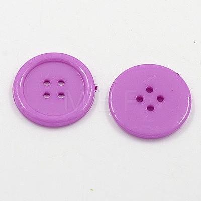 Acrylic Sewing Buttons LS-BUTT-E076-B-08-1